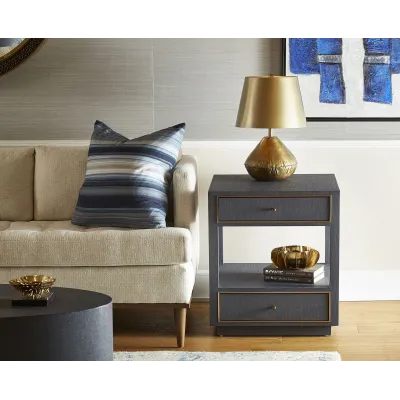 Penny Lamp Antique Brass