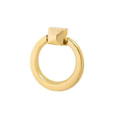 Benedict Ring Pull Polished Brass