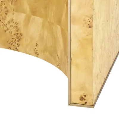 Sloane 1-Drawer Side Table Burl