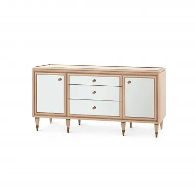 Sofia 3-Drawer & 2-Door Cabinet Sand