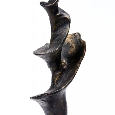 Spiral Large Statue Set of 2 Bronze