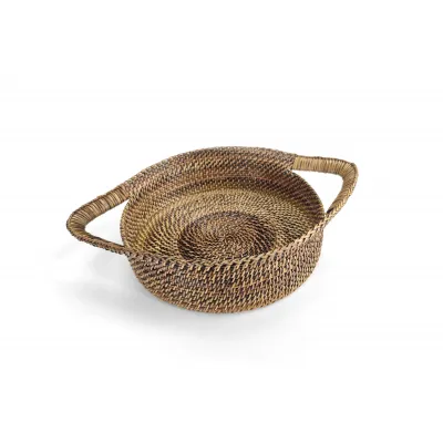 Round Tray with Handles