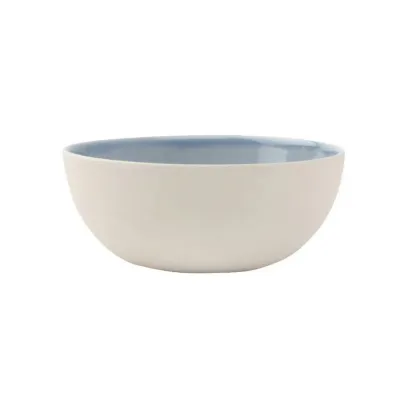 Shell Bisque Blue Set of 4 Small Bowls