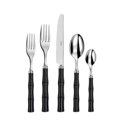 Byblos Black Wood Flatware