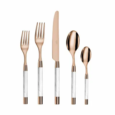 Conty White Rose Gold 24K Flatware