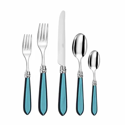 Diana Teal 6 Steak Knives