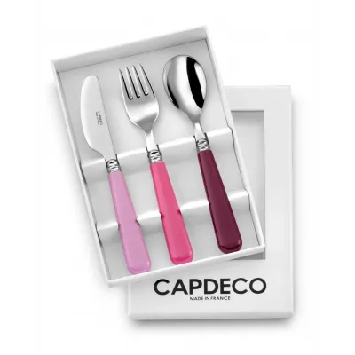 Helios Kids Light Pink/Fuchsia/Cherry 3 Piece Setting