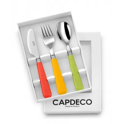 Helios Kids Orange/Sunflower/Lime 3 Piece Setting