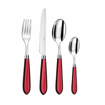 Omega Red Flatware