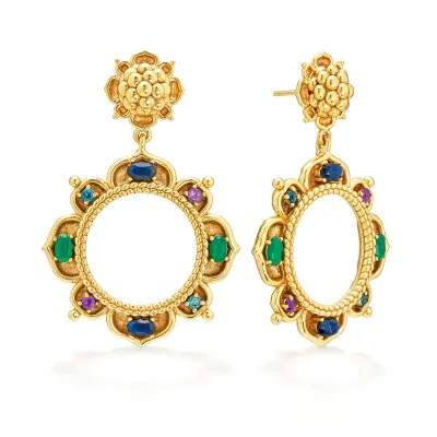 Contessa Multi Dangle Earrings