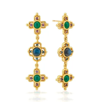 Contessa Multi Linear Earrings