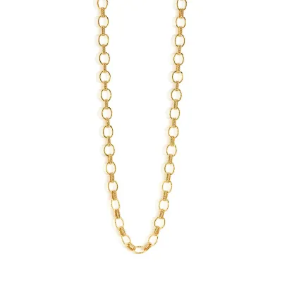 Cleopatra Gold Link Necklace