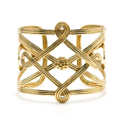 Monique Compass Gold Cuff
