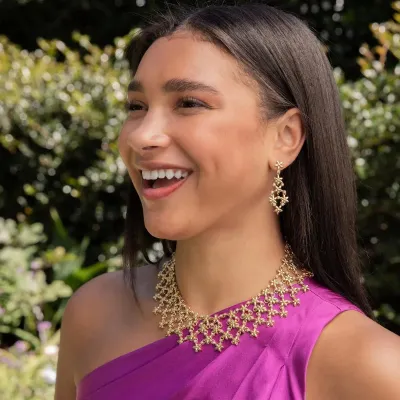 Jasmine Pearl Drop Earrings