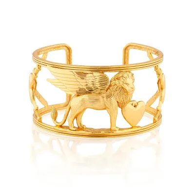 Lionheart Gold Cuff