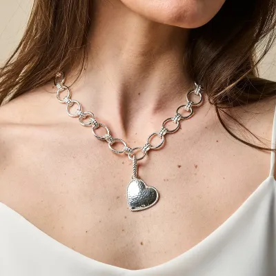 Love Silver Charm/Pendant