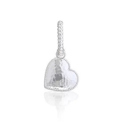 Love Silver Charm/Pendant Medium