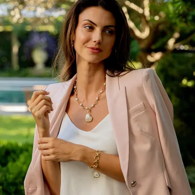 Love Gem Mother of Pearl Pendant