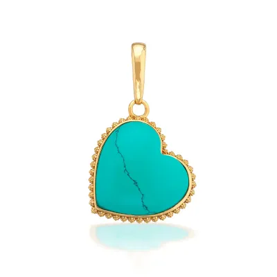 Love Gem Turquoise Pendant