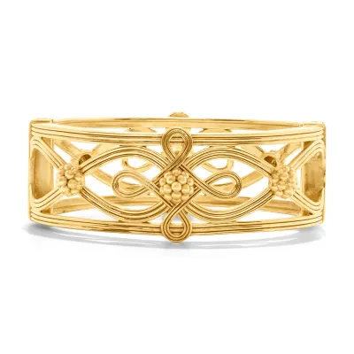 Monique Gold Hinged Bangle