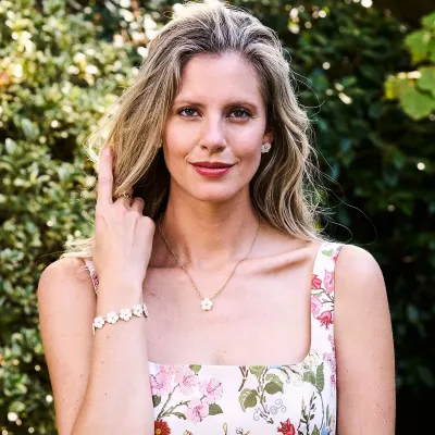 Mermaid Garden Mother of Pearl Riviere Bracelet Petite 7"+1.5"