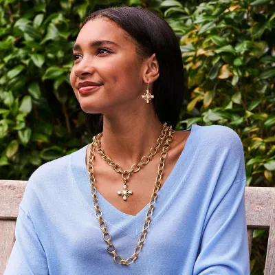 Monique Gem Mother of Pearl Pendant