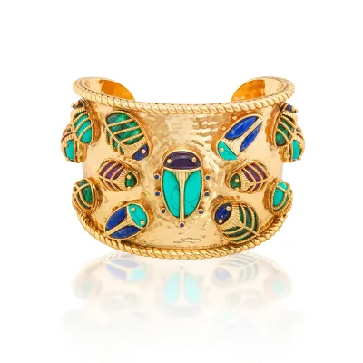 Scarab Multi Family Reunion Cuff