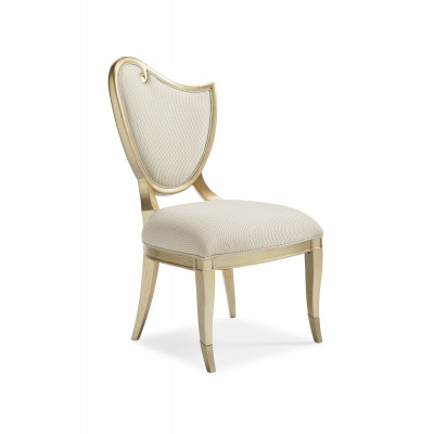 Fontainebleau Right Side Chair Champagne Mist