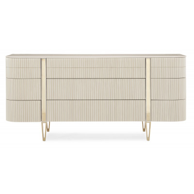 Love At First Sight Dresser Matte Pearl, Whisper Of Gold