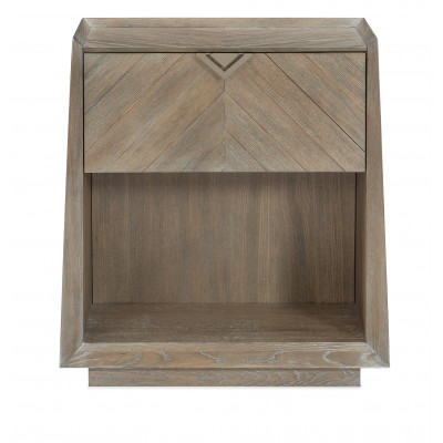 Earthly Delight Nightstand Ash Driftwood, Sundance Gold