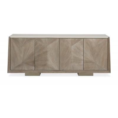 Point Of View Sideboard/Buffet Ash Driftwood, Sundance Gold