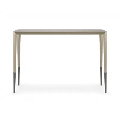 Perfect Together - Tall Console & Desk Brushed Antique Brass, Deep Bronze