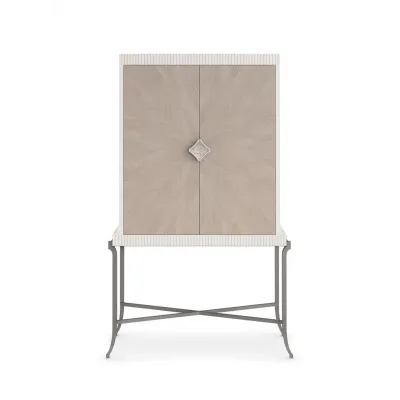 High Expectations Bar Moonstone, Pearly White, Brushed Deep Bronze