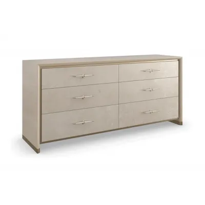 Hang Up Dresser Dresser Dry Martini, Winter Frost, Brushed Gold