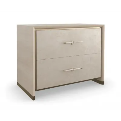 Hang Up Large Nightstand Dry Martini, Winter Frost, Brushed Gold