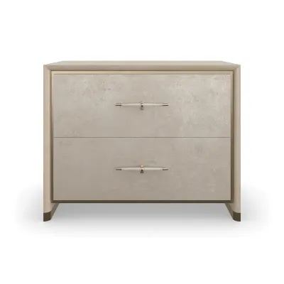 Hang Up Large Nightstand Dry Martini, Winter Frost, Brushed Gold