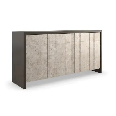 Golden Hour Sideboard/Buffet Otter, Mica Silverleaf