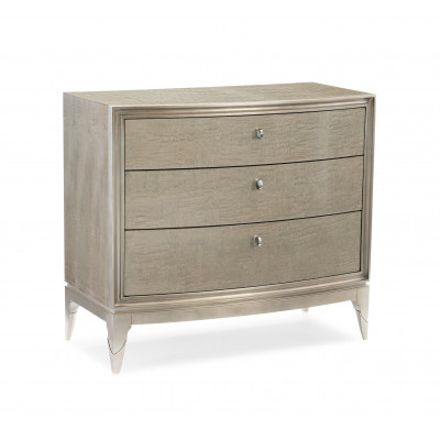Rise And Shine Nightstand Moonlit Sand, Soft Silver Leaf