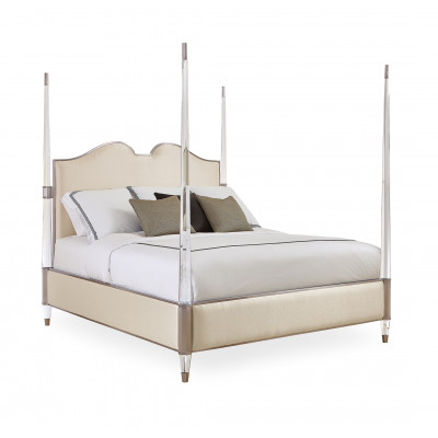 Caracole Classic The Post Is Clear Bed