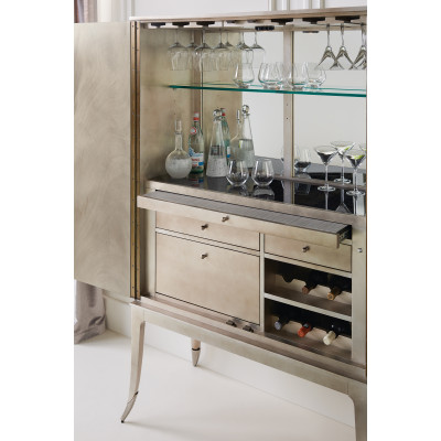 Caracole Classic High And Mighty Bar Cabinet