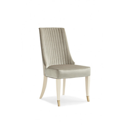 Line Me Up Dining Chair Platinum Blonde, Ivory