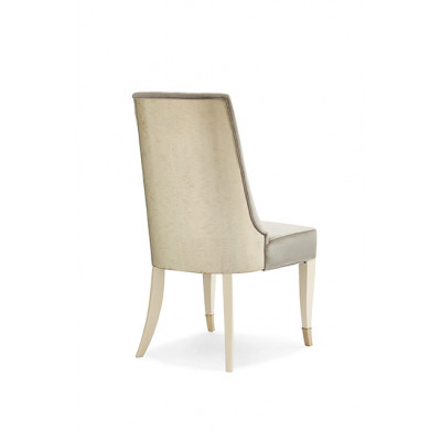 Line Me Up Dining Chair Platinum Blonde, Ivory