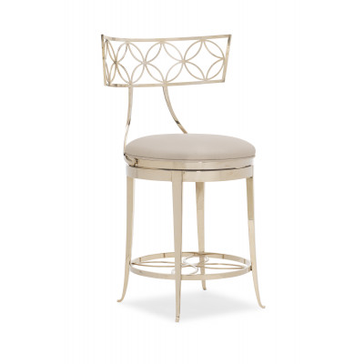 Caracole Classic Royal Klismos At The Counter Bar & Counter Stool