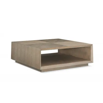 Boxcar Cocktail Table Ash Driftwood, Sundance Gold