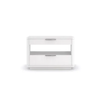 In Touch Nightstand Cloud White