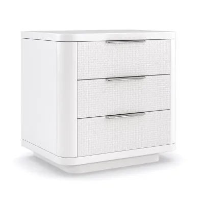 Touch Base Nightstand Cloud White