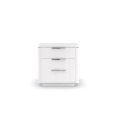 Touch Base Nightstand Cloud White