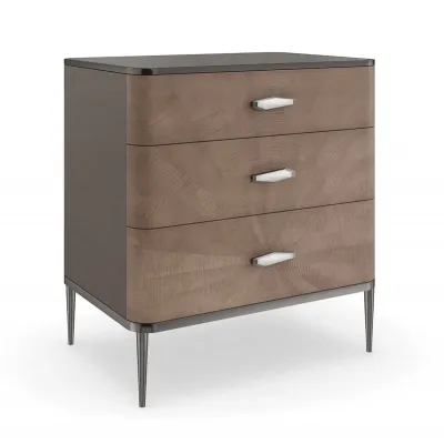 Spectrum Nightstand Mocha, Deep Bronze