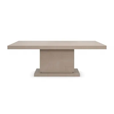 Horizon Dining Table Woodland Gray, Sparkling Argent