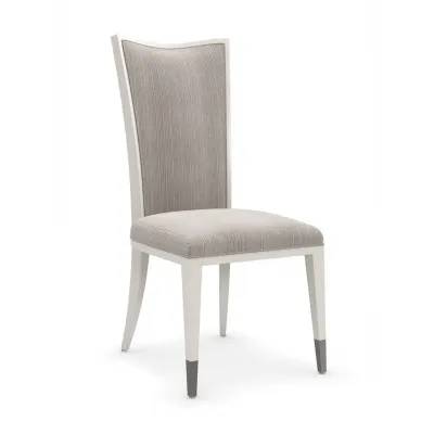 Lady Grey Side Chair Crème De La Creme